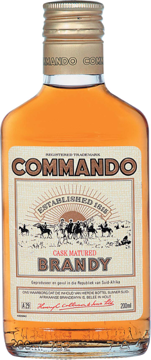 Picture of COMMANDO BRANDY 200ML x 12